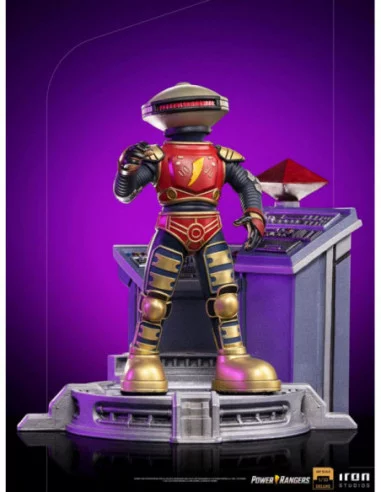 Power Rangers Estatua 1/10 Deluxe Art Scale Alpha 5 17 cm