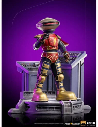 Power Rangers Estatua 1/10 Deluxe Art Scale Alpha 5 17 cm