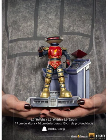 Power Rangers Estatua 1/10 Deluxe Art Scale Alpha 5 17 cm