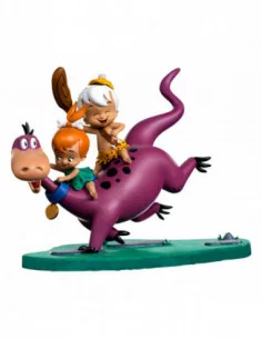 Los Picapiedra Estatua 1/10 Art Scale Dino, Pebbles and Bamm-Bamm 13 cm