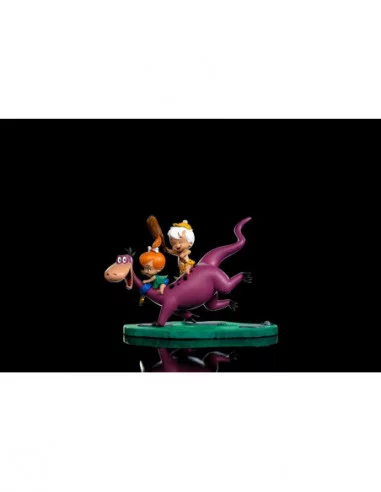 Los Picapiedra Estatua 1/10 Art Scale Dino, Pebbles and Bamm-Bamm 13 cm