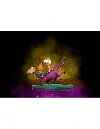 Los Picapiedra Estatua 1/10 Art Scale Dino, Pebbles and Bamm-Bamm 13 cm