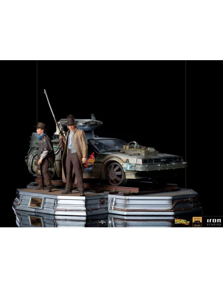 Regreso al Futuro III Estatuas 1/10 Art Scale Full Set Deluxe 57 cm Regreso al Futuro III Estatuas 1/10 Art Scale Full Set Deluxe 57 cm
