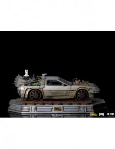 Regreso al Futuro III Estatua 1/10 Art Scale DeLorean 57 cm 2