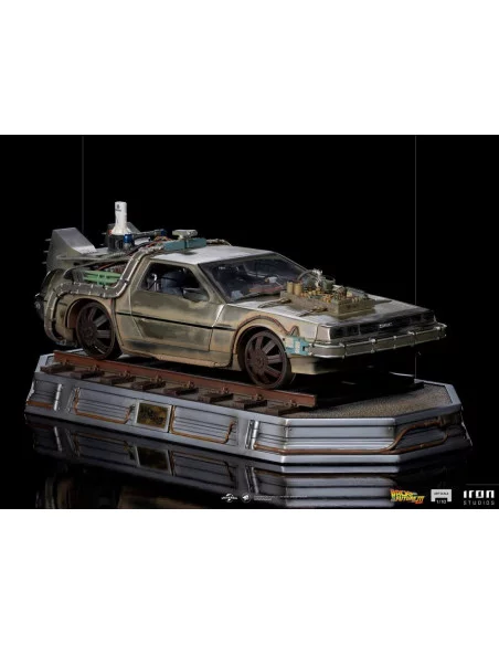 Regreso al Futuro III Estatua 1/10 Art Scale DeLorean 57 cm Regreso al Futuro III Estatua 1/10 Art Scale DeLorean 57 cm