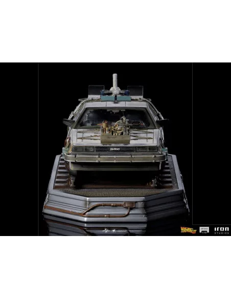 Regreso al Futuro III Estatua 1/10 Art Scale DeLorean 57 cm Regreso al Futuro III Estatua 1/10 Art Scale DeLorean 57 cm