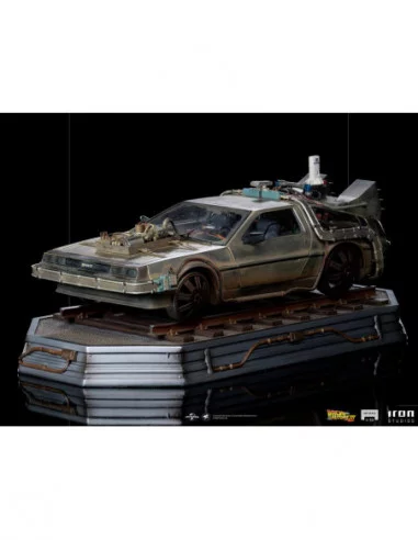 Regreso al Futuro III Estatua 1/10 Art Scale DeLorean 57 cm