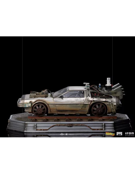 Regreso al Futuro III Estatua 1/10 Art Scale DeLorean 57 cm Regreso al Futuro III Estatua 1/10 Art Scale DeLorean 57 cm