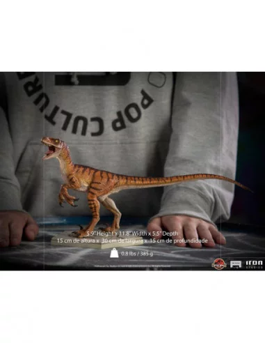 Jurassic World The Lost World Estatua 1/10 Art Scale Velociraptor 15 cm