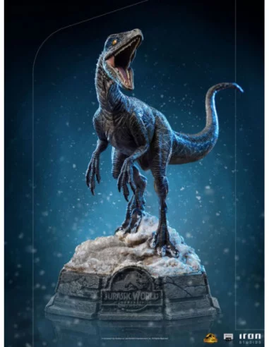 Jurassic World Dominion Estatua 1/10 Art Scale Blue 19 cm