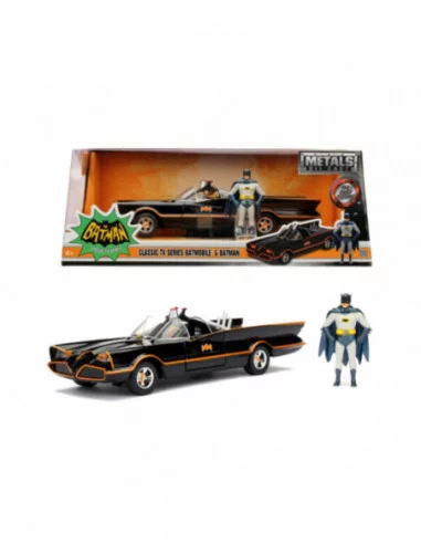 DC Comics Vehículo 1/24 Batman 1966 Classic Batmobile