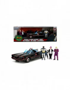 DC Comics Vehículo 1/24 Batman 1966 Classic Batmobile Deluxe 2