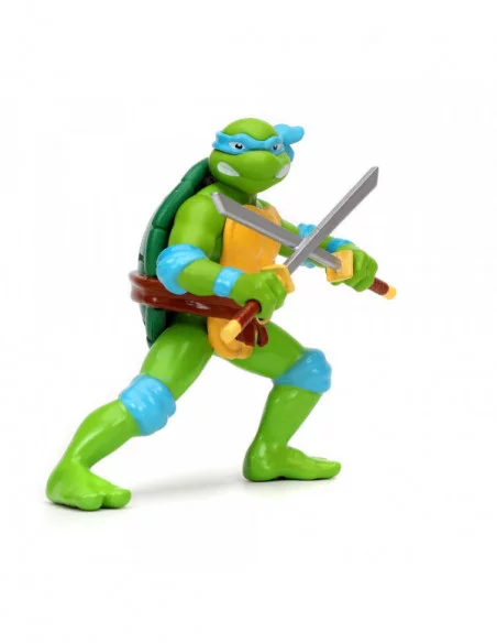 Teenage Mutant Ninja Turtles Vehículo 1/24 Hollywood Rides 1962 VW Bus con Leonardo Figura Teenage Mutant Ninja Turtles Vehículo 1/24 Hollywood Rides 1962 VW Bus con Leonardo Figura