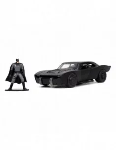 Batman 2022 Vehículo 1/32 Hollywood Rides 2022 Batmobile con Figura 2