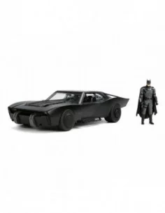 Batman 2022 Vehículo 1/18 Hollywood Rides 2022 Batmobile con Figura 2