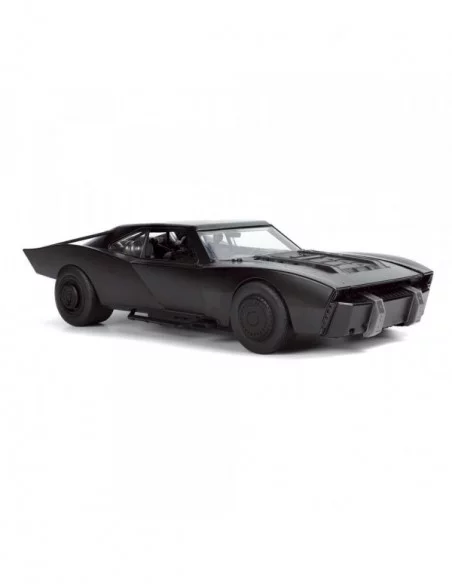 Batman 2022 Vehículo 1/18 Hollywood Rides 2022 Batmobile con Figura