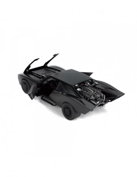 Batman 2022 Vehículo 1/18 Hollywood Rides 2022 Batmobile con Figura