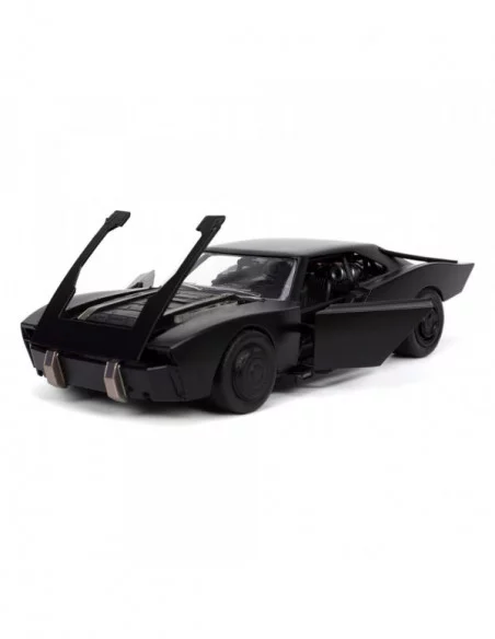 Batman 2022 Vehículo 1/24 Hollywood Rides 2022 Batmobile con Figura