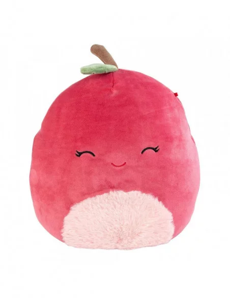 Squishmallows Peluche Red Cherry Closed Eyes & Fuzzy Belly 20 cm