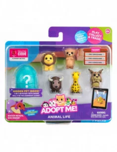 Adopt Me! Pack de 6 Figuras Animal Life 2