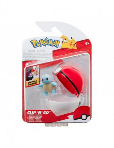 Pokémon Clip'n'Go Poké Balls Squirtle & Poké Ball