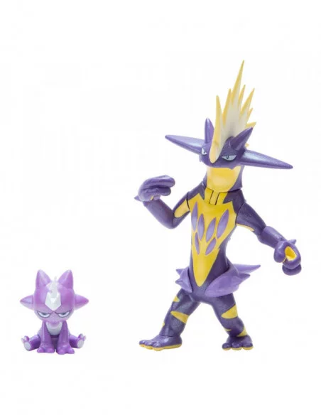 Pokémon Pack de 2 Figuras Select Evolution Toxel, Toxtricity