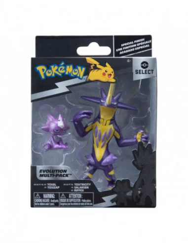 Pokémon Pack de 2 Figuras Select Evolution Toxel, Toxtricity