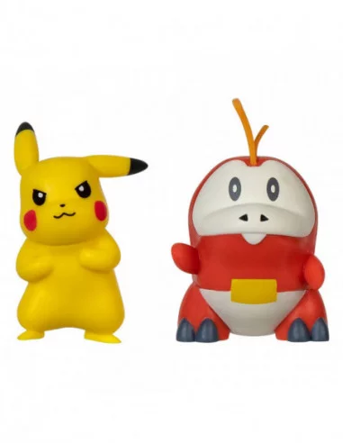 Pokémon Gen IX Pack de 2 Minifiguras Battle Figure Pack Pikachu & Fuecoco 5 cm