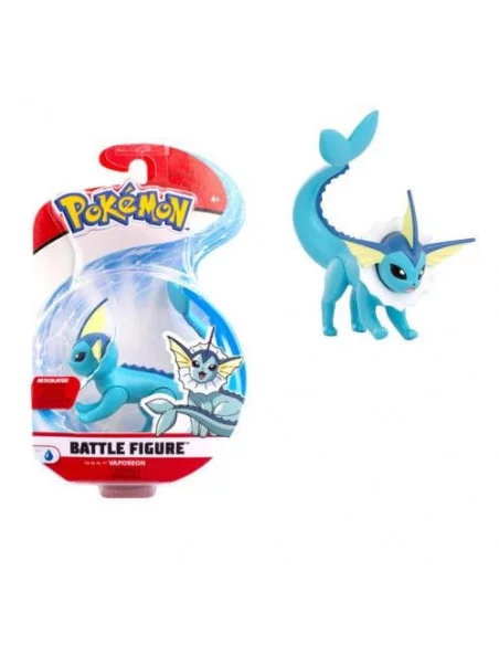 Pokémon Minifigura Battle Figure Pack Vaporeon 5 cm