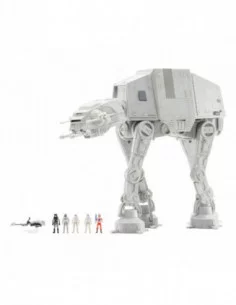 Star Wars Micro Galaxy Squadron Feature Vehículo con Figuras Assault Class AT-AT 24 cm