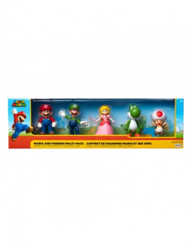 World of Nintendo Super Mario & Friends Figuras Caja de 5 piezas Exclusivo