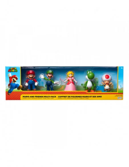 World of Nintendo Super Mario & Friends Figuras Caja de 5 piezas Exclusivo World of Nintendo Super Mario & Friends Figuras Caja de 5 piezas Exclusivo