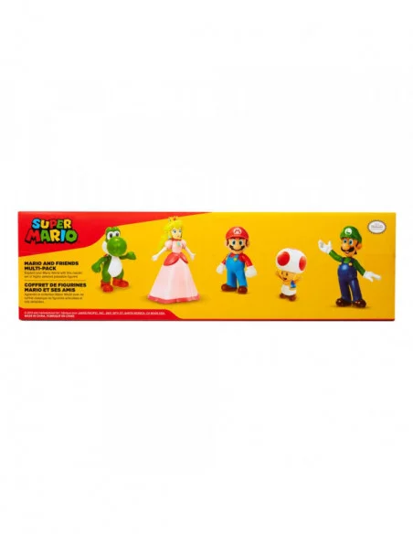 World of Nintendo Super Mario & Friends Figuras Caja de 5 piezas Exclusivo World of Nintendo Super Mario & Friends Figuras Caja de 5 piezas Exclusivo