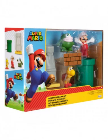 World of Nintendo Super Mario Diorama Set Desierto
