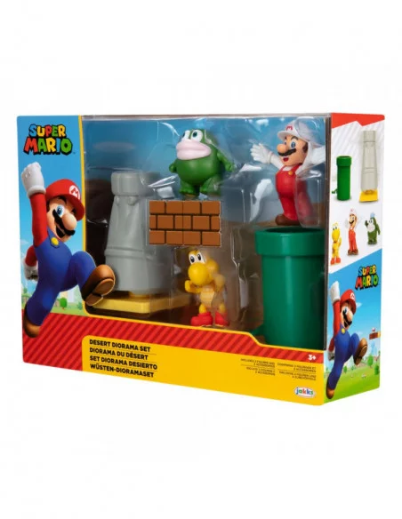 World of Nintendo Super Mario Diorama Set Desierto World of Nintendo Super Mario Diorama Set Desierto