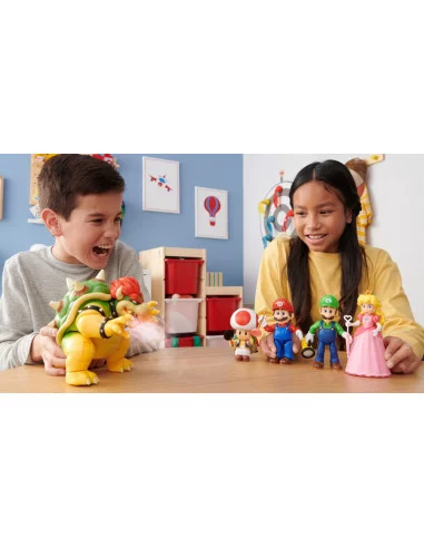 Super Mario Bros. La película Figura Bowser 18 cm