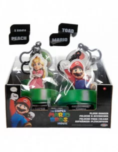 Super Mario Bros. La película Llaveros Peluche 8 cm Surtido (12)