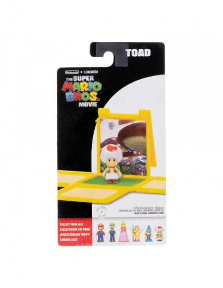 Super Mario Bros. La película Minifigura Toad 3 cm Super Mario Bros. La película Minifigura Toad 3 cm
