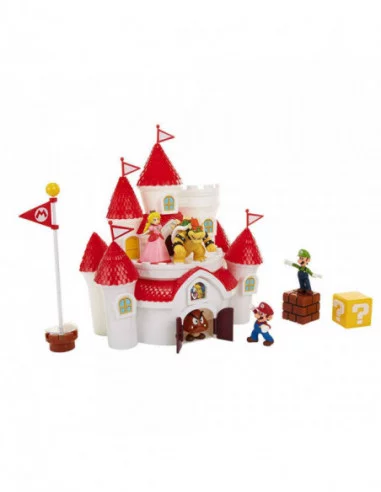 World of Nintendo Escenario de Juego Deluxe Super Mario Mushroom Kingdom Castle