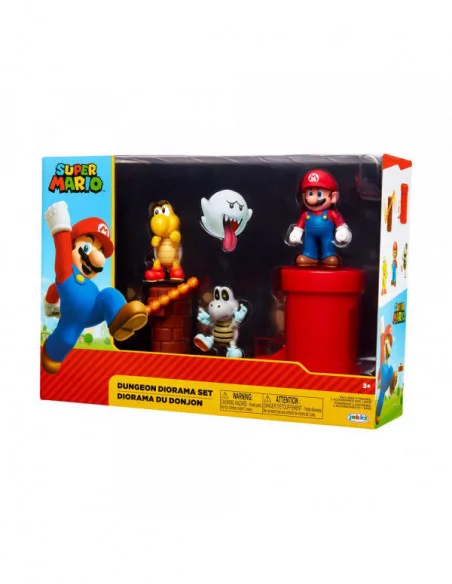 World of Nintendo Super Mario Diorama Set Dungeon World of Nintendo Super Mario Diorama Set Dungeon