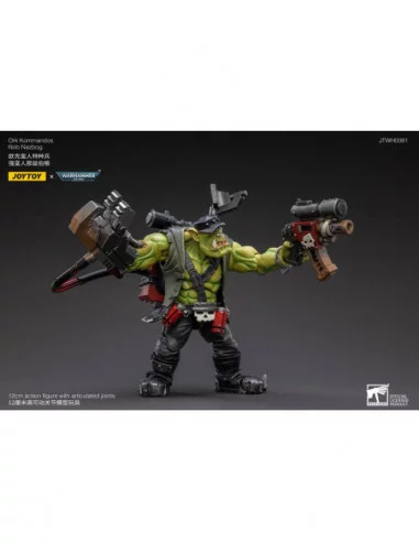 Warhammer 40k Figura 1/18 Ork Kommandos Nob Nazbog 13 cm