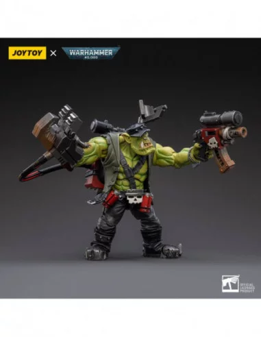 Warhammer 40k Figura 1/18 Ork Kommandos Nob Nazbog 13 cm