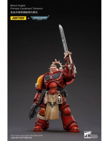 Warhammer 40k Figura 1/18 Blood Angels Primaris Lieutenant Tolmeron 12 cm