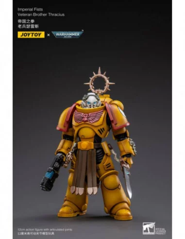 Warhammer 40k Figura 1/18 Imperial Fists Veteran Brother Thracius 12 cm