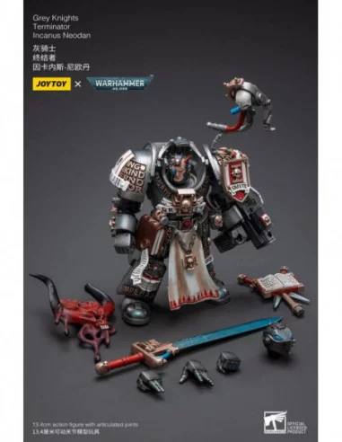 Warhammer 40k Figura 1/18 Grey Knights Terminator Incanus Neodan 13 cm