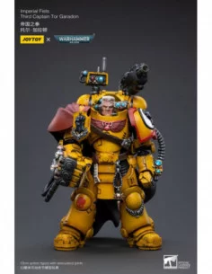 Warhammer 40k Figura 1/18 Imperial Fists Third Captain Tor Garadon 13 cm 2