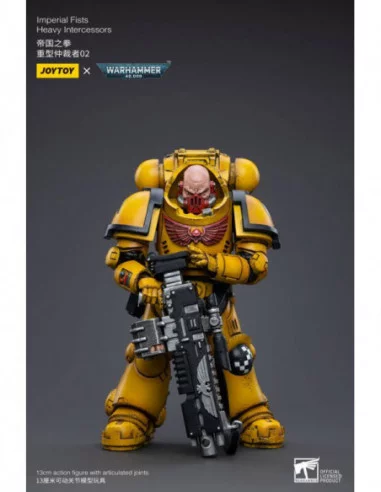 Warhammer 40k Figura 1/18 Imperial Fists Heavy Intercessors 02 13 cm