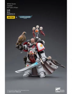 Warhammer 40k Figura 1/18 White Scars Captain Kor'sarro Khan 12 cm 2