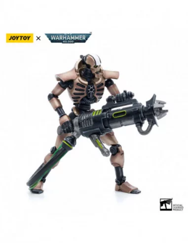 Warhammer 40k Pack de 2 Figuras 1/18 Necrons Szarekhan Dynasty Immortal with Tesla Carbine 11 cm