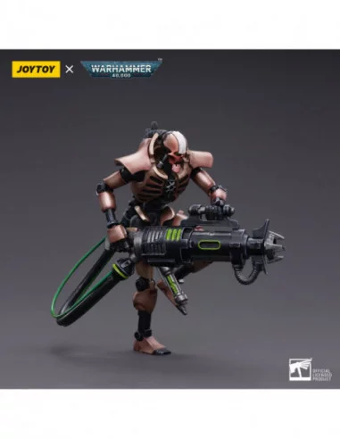 Warhammer 40k Pack de 2 Figuras 1/18 Necrons Szarekhan Dynasty Immortal with Tesla Carbine 11 cm